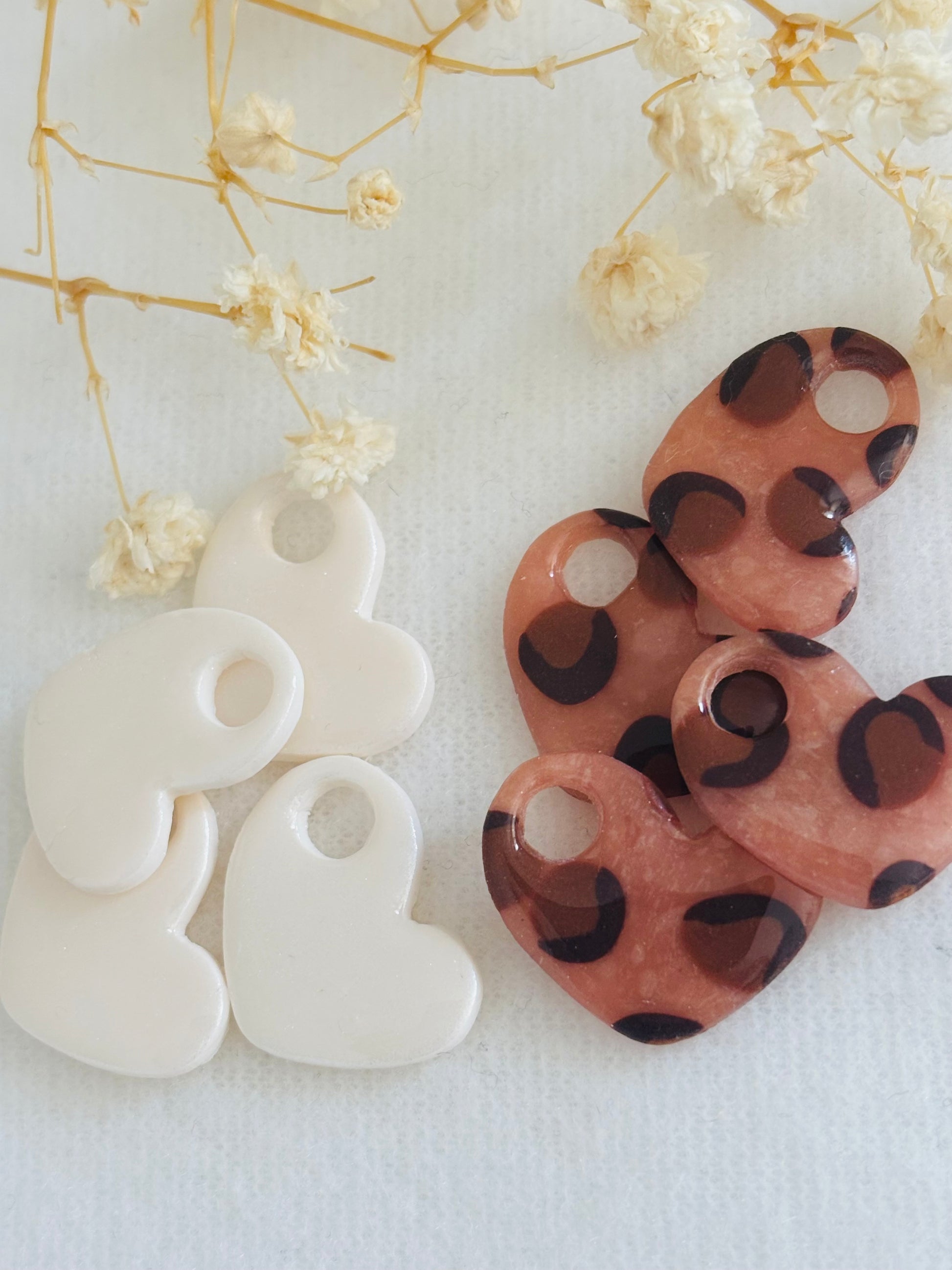 Pampilles interchangeable coeur pour créoles Juliette amour 