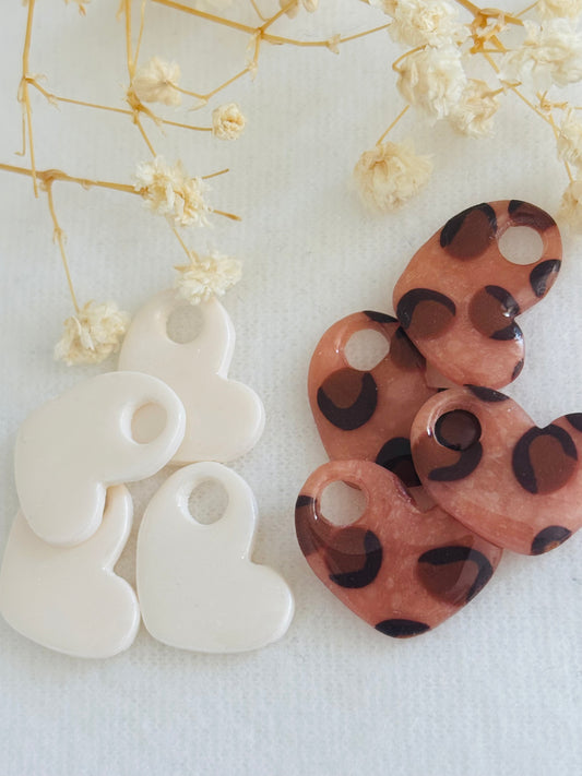 Pampilles interchangeable coeur pour créoles Juliette amour 